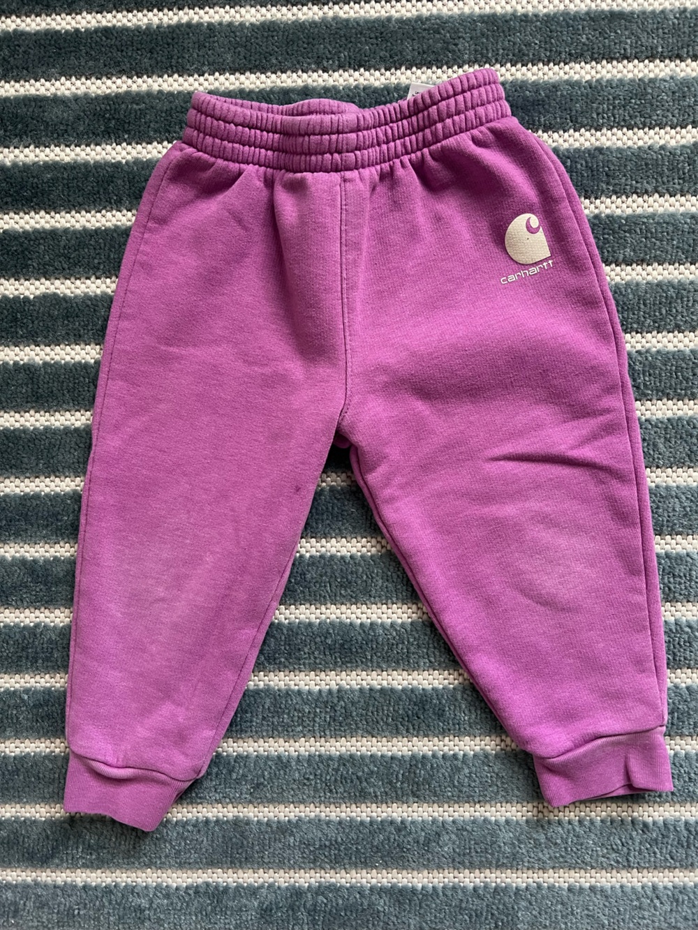 Carhartt purple joggers 12M